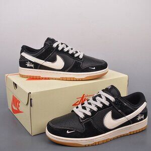 Nike Sb Dunk Low Stussy Black
